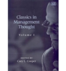Image for Classics in Management Thought