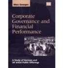 Image for Corporate Governance and Financial Performance