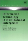 Image for Information Technology in Multinational Enterprises