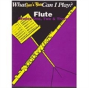Image for What Jazz &amp; Blues Can I Play? Flute Grades 1-3