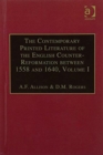Image for The Contemporary Printed Literature of the English Counter-Reformation between 1558 and 1640 : Two Volume Set