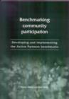Image for Benchmarking community participation  : developing and implementing the Active Partners benchmarks