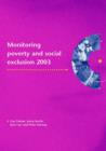 Image for Monitoring poverty and social exclusion 2003