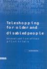 Image for Teleshopping for Older and Disabled People