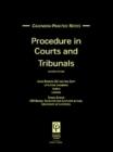 Image for Practice Notes on Procedure in Courts