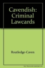 Image for Cavendish: Criminal Lawcards