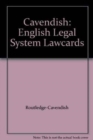 Image for LawCard on English legal system