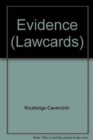 Image for Lawcard on evidence
