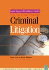 Image for Criminal litigation