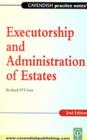 Image for Executorship and administration of estates