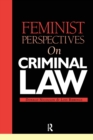 Image for Feminist Perspectives on Criminal Law