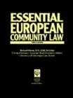 Image for Essential European Community Law