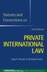 Image for Statutes and Conventions on Private International Law 2/e