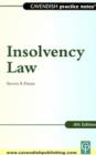 Image for Practice Notes on Insolvency Law