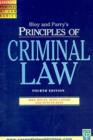 Image for Bloy and Parry&#39;s principles of criminal law