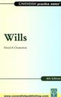 Image for Practice Notes on Wills