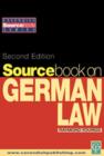 Image for Sourcebook on German Law