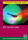 Image for AS level lawcards