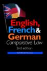 Image for English, French and German Comparative Law