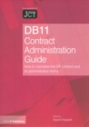 Image for DB11 Contract Administration Guide: How to Complete the DB Contract and its Administration Forms