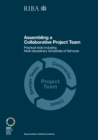 Image for Assembling a collaborative project team  : practical tools including multidisciplinary schedules of services