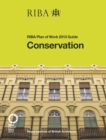 Image for Conservation: RIBA Plan of Work 2013 Guide