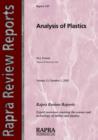 Image for Analysis of Plastics