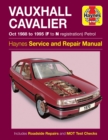 Image for Vauxhall Cavalier Petrol (Oct 88 - 95) Haynes Repair Manual