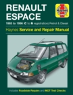 Image for Renault Espace Petrol &amp; Diesel (85 - 96) C To N