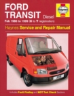 Image for Ford Transit Diesel (Feb 86 - 99) C To T