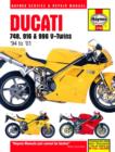 Image for Ducati 748, 916 &amp; 996 service and repair manual  : models covered, Ducati 748 Biposto, S, SP and SPS models 1995-on, Ducati 916 Strada, Biposto, Senna, SP and SPS models, 1994 to 1998, Ducati 996 Bip