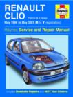 Image for Renault Clio Service and Repair Manual (May 98-01)