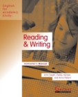 Image for English for academic study: Reading &amp; writing