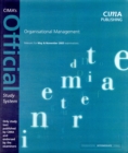 Image for CIMA OFFICIAL STUDY SYSTEM: ORGANISATIO