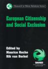 Image for European citizenship and social exclusion