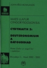 Image for Cydymaith 3: Deuteronomium a Datguddiad