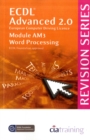 Image for ECDL advanced 2.0Module AM3,: Word processing using Microsoft Word