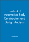 Image for Handbook of Automotive Body Construction and Design Analysis