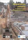 Image for Working with the community  : a good practice guide for the construction industry