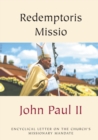 Image for Redemptoris Missio : Encyclical Letter on the Church&#39;s Missionary Mandate