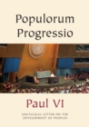 Image for Populorum Progressio - On the Development of Peoples