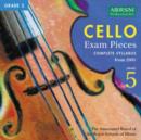 Image for Cello Exam Pieces from 2005 Grade 5