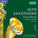 Image for Alto Saxophone Exam Recordings, from 2006, Grade 1, Complete