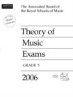 Image for 2006 Grade 5 Theory Tests