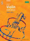 Image for Selected Violin Exam Pieces 2008-2011, Grade 5, Score &amp; Part