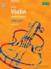 Image for Selected Violin Exam Pieces 2008-2011, Grade 6, Score &amp; Part