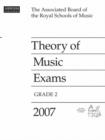 Image for Theory of Music Exams, Grade 2, 2007