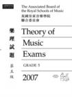 Image for Theory of Music Exams, Grade 5, 2007 : Chinese-language Edition