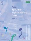 Image for Piano Specimen Sight-Reading Tests, Grade 5