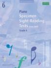 Image for Piano Specimen Sight-Reading Tests, Grade 6